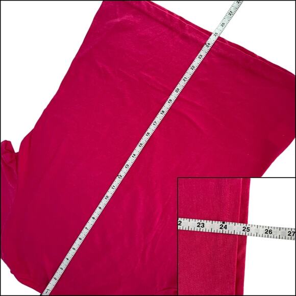 Ladies Hershey's Jersey Short Sleeve Crew Neck Tee Shirt Pink Size Medium - Picture 8 of 9